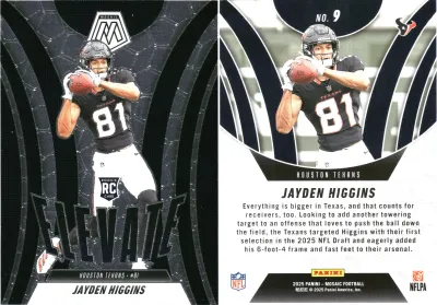 Jayden Higgins 2025 Panini Mosaic