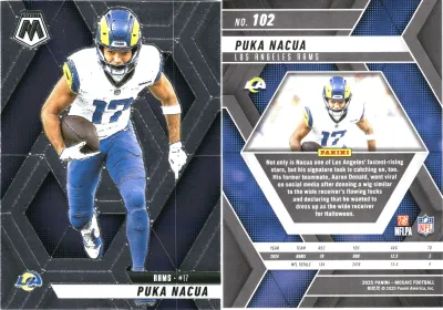 Puka Nacua 2025 Panini Mosaic