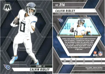 Calvin Ridley 2025 Panini Mosaic