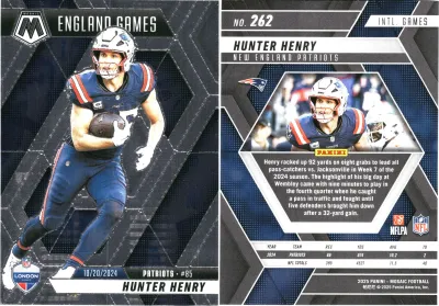 Hunter Henry 2025 Panini Mosaic