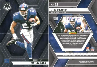 Tiki Barber card