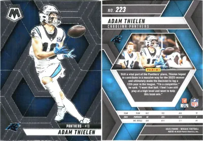 Adam Thielen 2025 Panini Mosaic