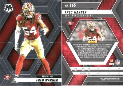 Fred Warner 2025 Panini Mosaic