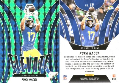 Puka Nacua 2025 Panini Mosaic