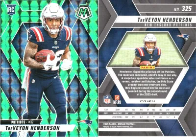 TreVeyon Henderson 2025 Panini Mosaic