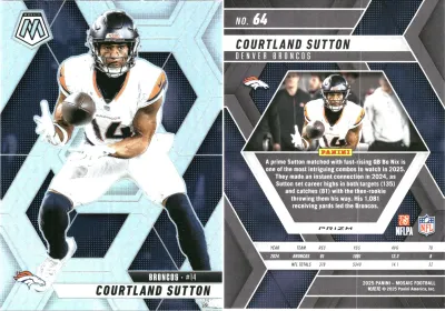 Courtland Sutton 2025 Panini Mosaic