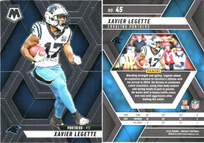Xavier Legette 2025 Panini Mosaic