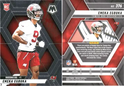 Emeka Egbuka 2025 Panini Mosaic