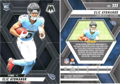 Elic Ayomanor 2025 Panini Mosaic