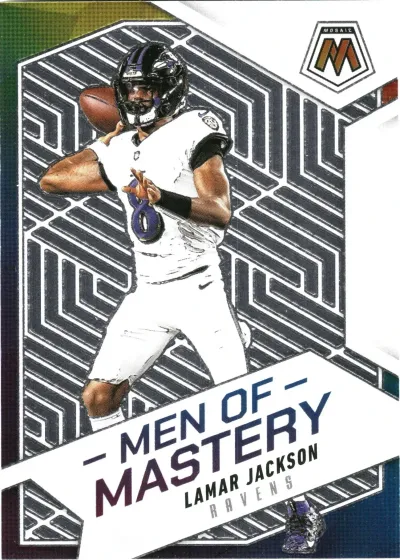 Lamar Jackson 2025 Panini Mosaic