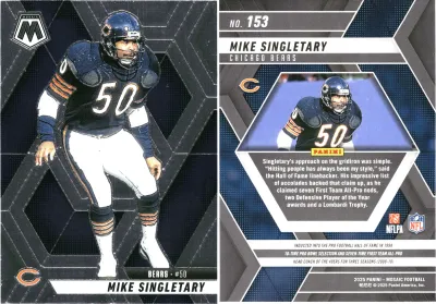 Mike Singletary card