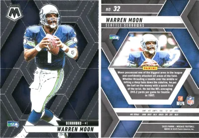 Warren Moon 2025 Panini Mosaic