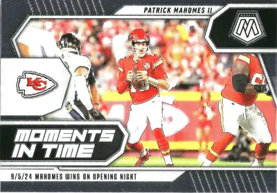 Patrick Mahomes II 2025 Panini Mosaic