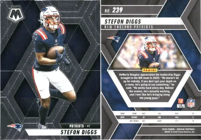 Stefon Diggs 2025 Panini Mosaic