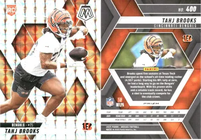 Tahj Brooks 2025 Panini Mosaic