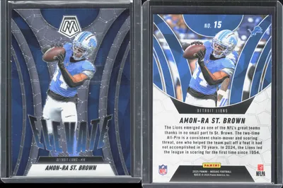 Amon-Ra St. Brown 2025 Panini Mosaic