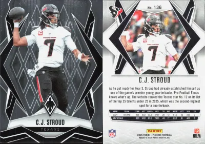 C.J. Stroud 2025 Panini Phoenix Football