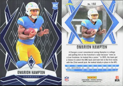 Omarion Hampton 2025 Panini Phoenix