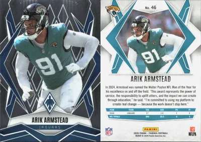 Arik Armstead 2025 Panini Phoenix Football