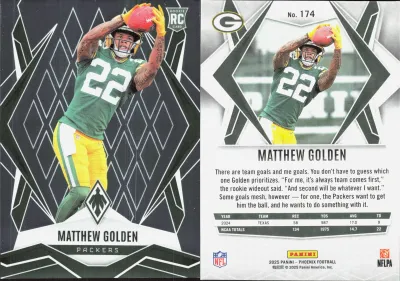 Matthew Golden 2025 Panini Phoenix