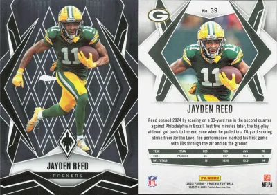 Jayden Reed 2025 Panini Phoenix