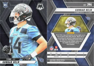 Gunnar Helm 2025 Panini Mosaic