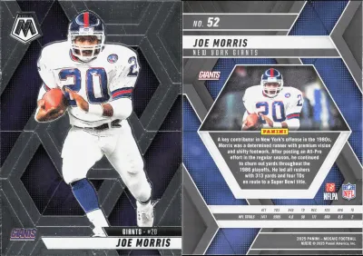 Joe Morris card