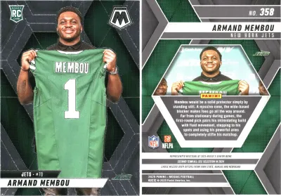 Armand Membou 2025 Panini Mosaic