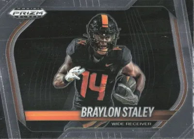 Braylon Staley 2025 Panini Prizm Black