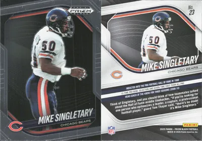 Mike Singletary card