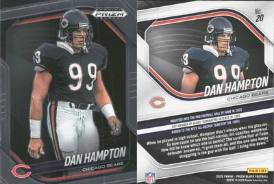 Dan Hampton — 2025 Panini Prizm Black