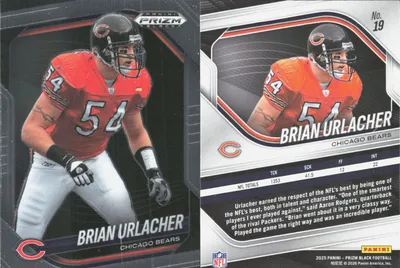 Brian Urlacher 2025 Panini Prizm Black