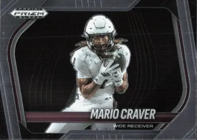 Mario Crowell 2025 Panini Prizm Black