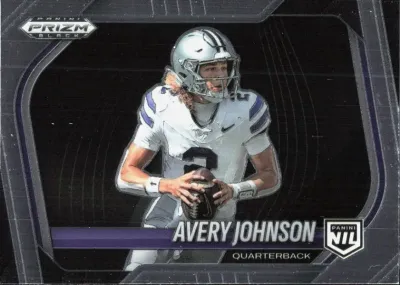 Avery Johnson 2023 Panini Prizm Black