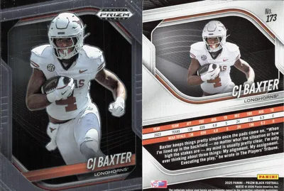 CJ Baxter card