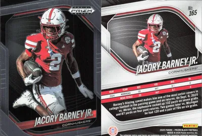 Jacory Barney Jr. card