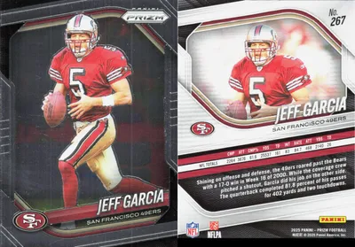 Jeff Garcia 2025 Panini Prizm Black