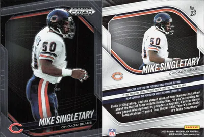 Mike Singletary card