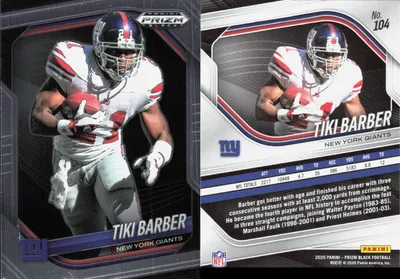 Tiki Barber card