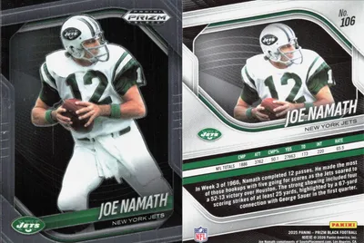 Joe Namath card