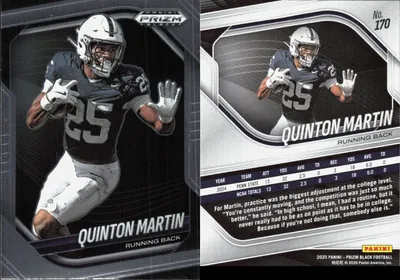 Quinton Martin — 2023 Panini Prizm Black