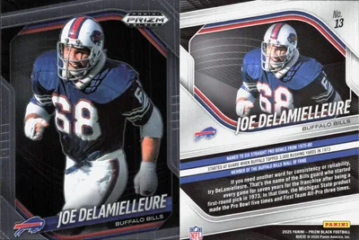 Joe DeLamielleure — 2025 Panini Prizm Black