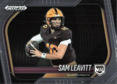 Sam Leavitt 2025 Panini Prizm Black
