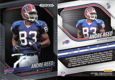 Andre Reed — 2025 Panini Prizm Black