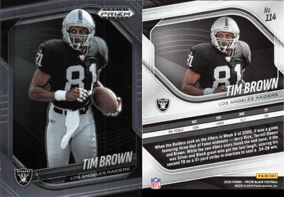 Tim Brown 2006 Panini Prizm Black