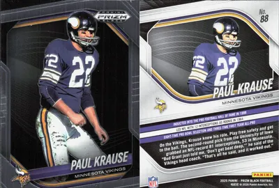 Paul Krause card