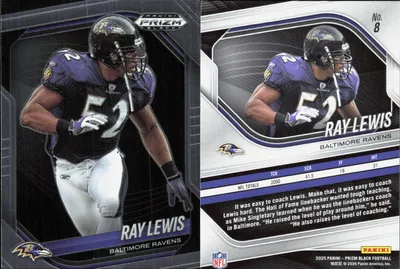 Ray Lewis 2013 Panini Prizm Black