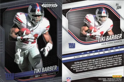 Tiki Barber card