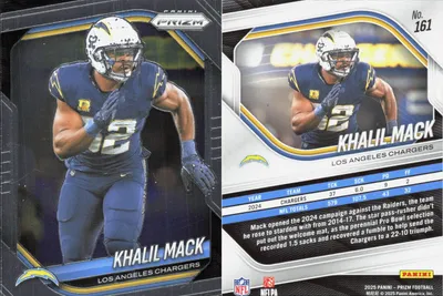 Khalil Mack 2025 Panini Prizm Black