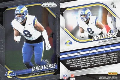 Jared Verse 2025 Panini Prizm Black